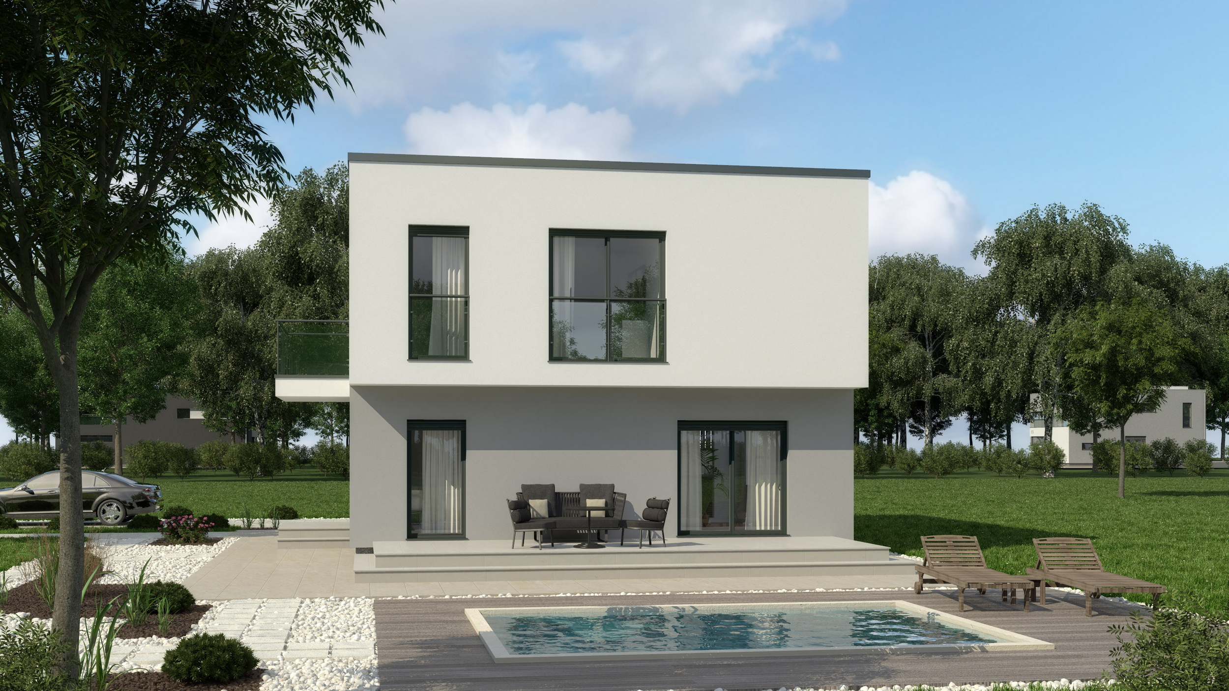 Montažna kuća Ines – katnica 122 m²