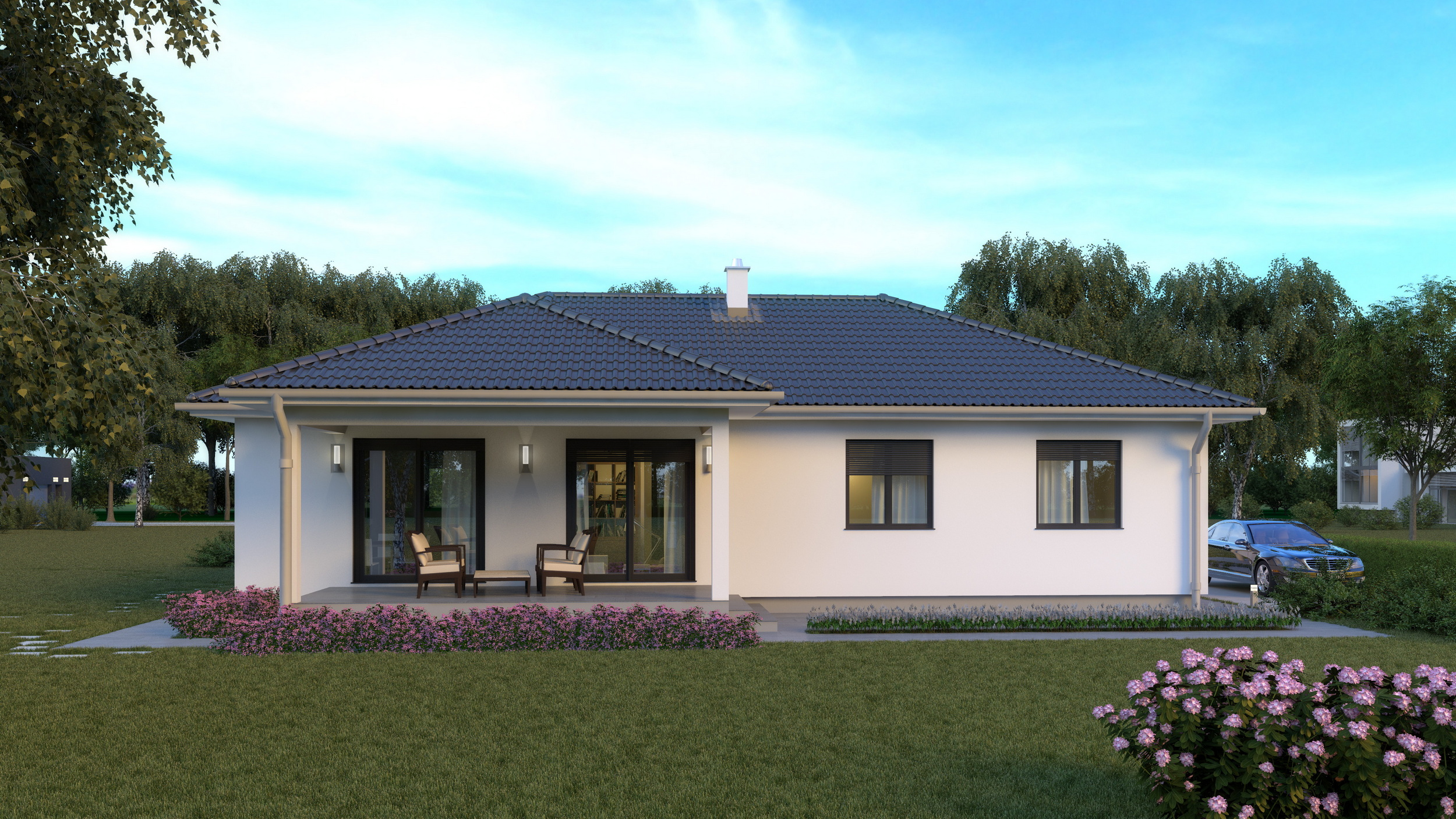 Montažna kuća Ingrid – prizemnica 116 m²