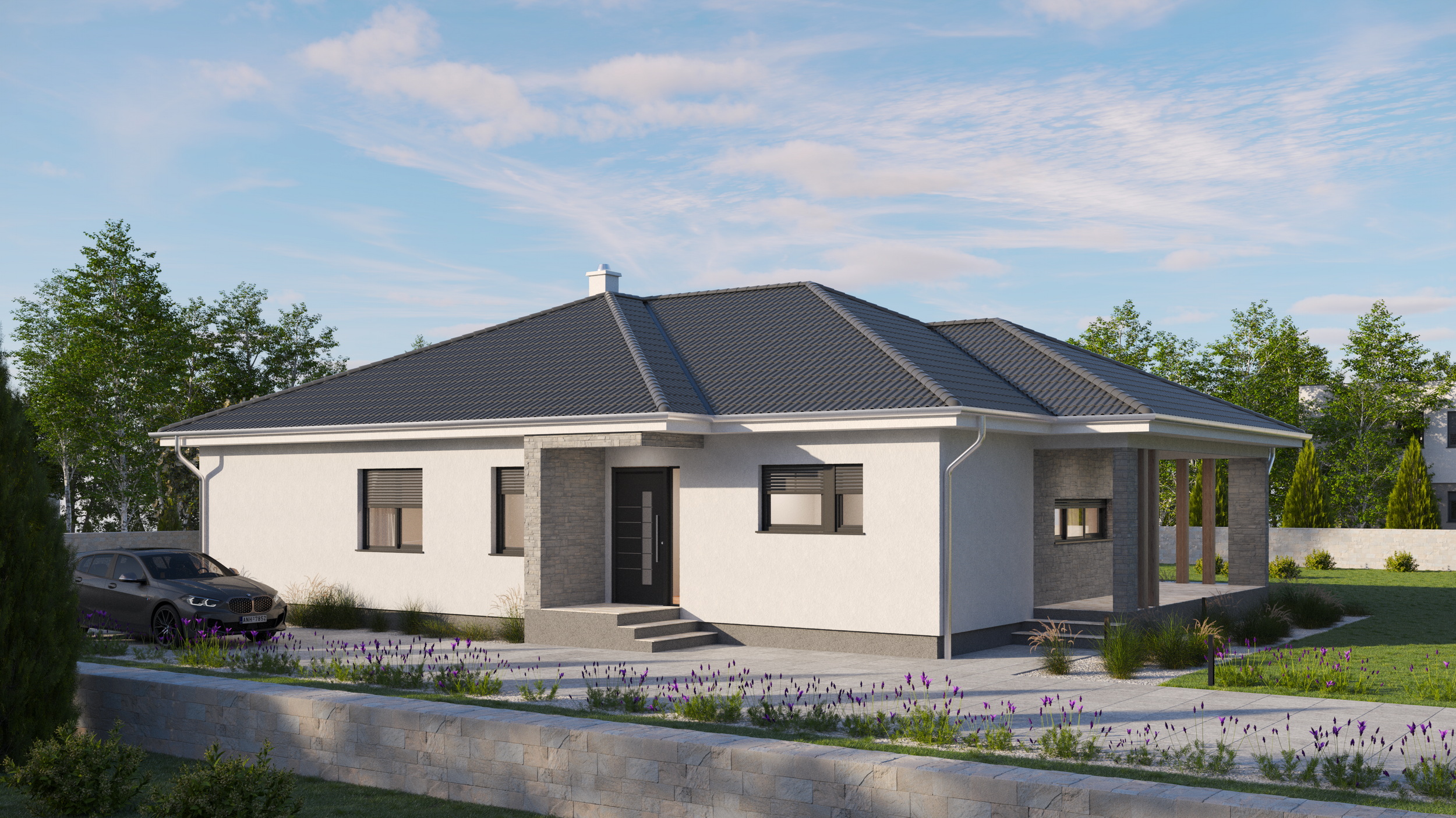 Montažna kuća Ivy – prizemnica 141 m²