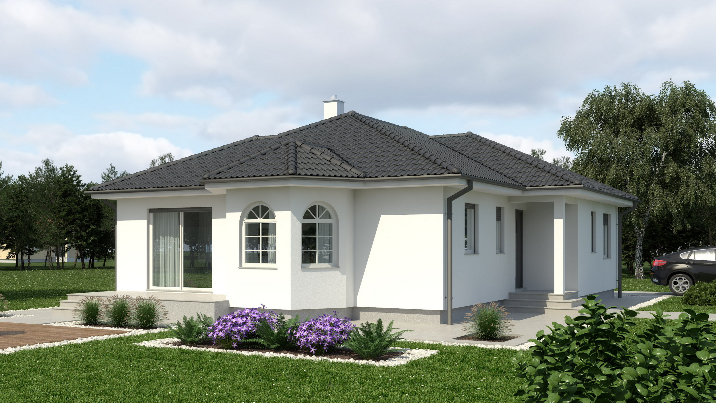 Montažna kuća Larisa – prizemnica 113 m²